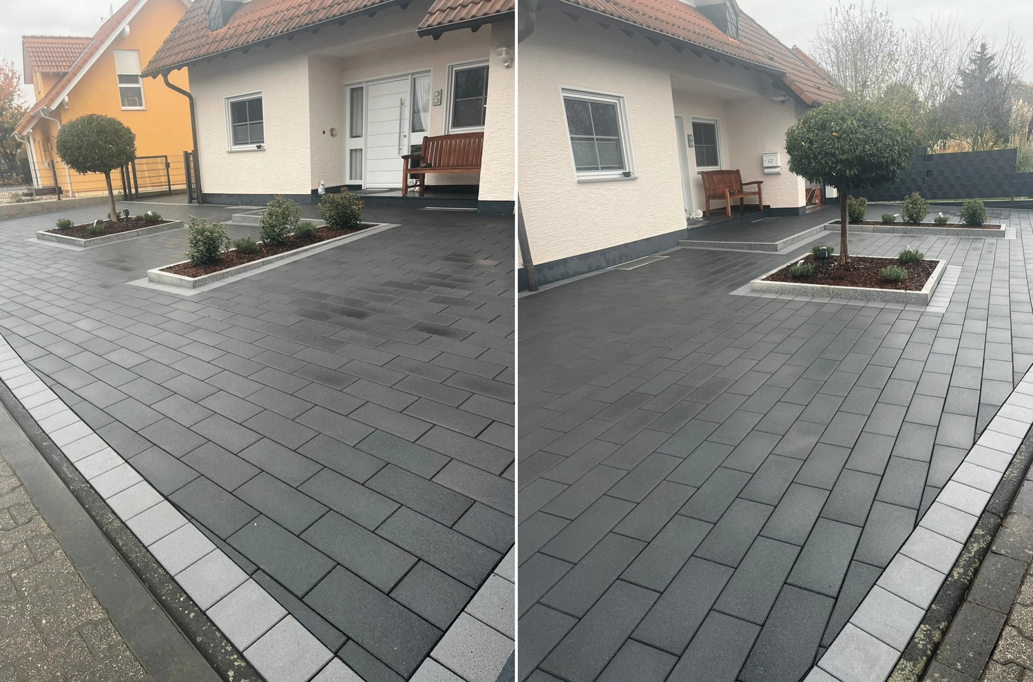 Nach Gartengestaltung durch Galabau Christoph Bollig