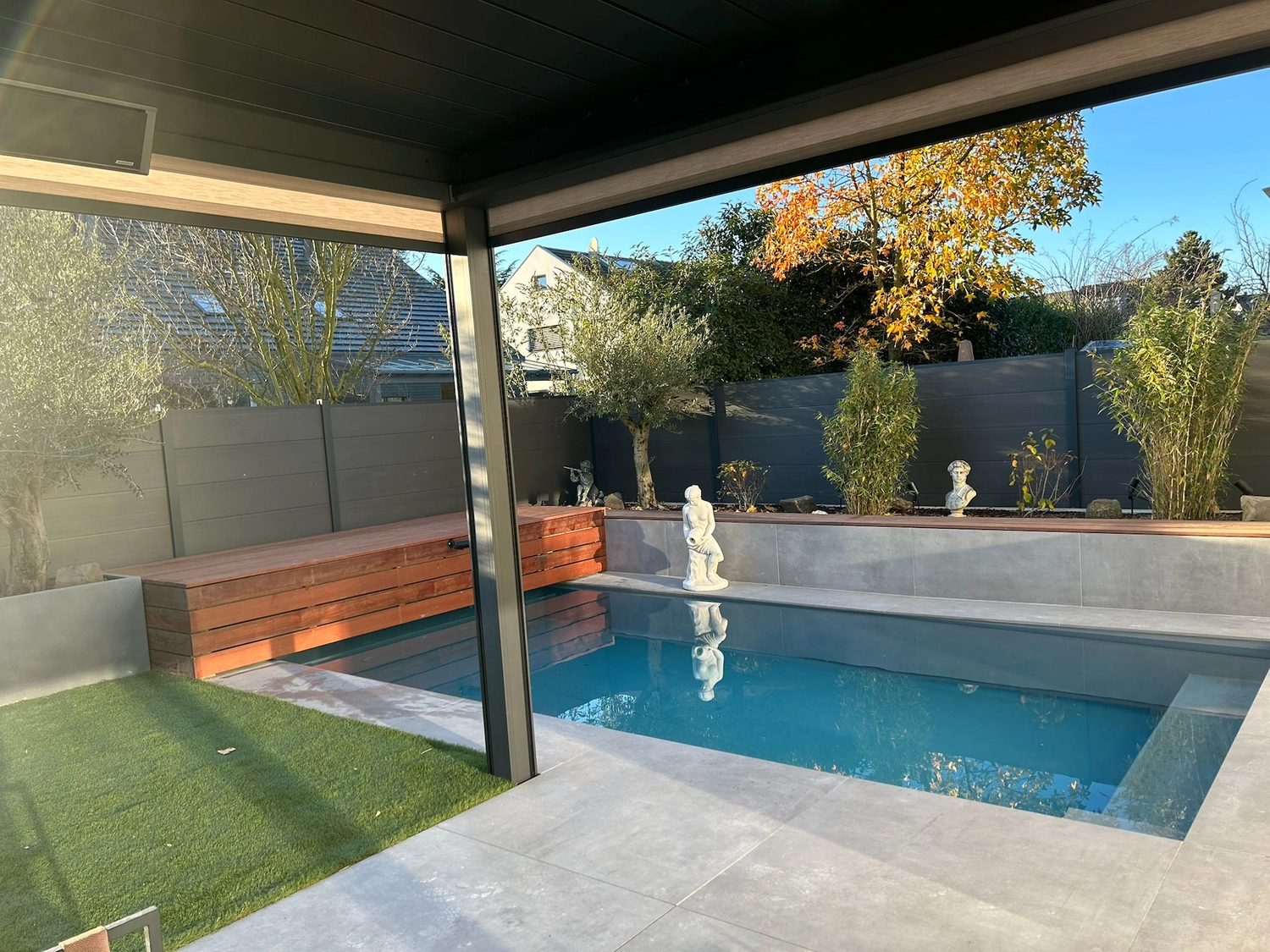 Nach Gartengestaltung durch Galabau Christoph Bollig