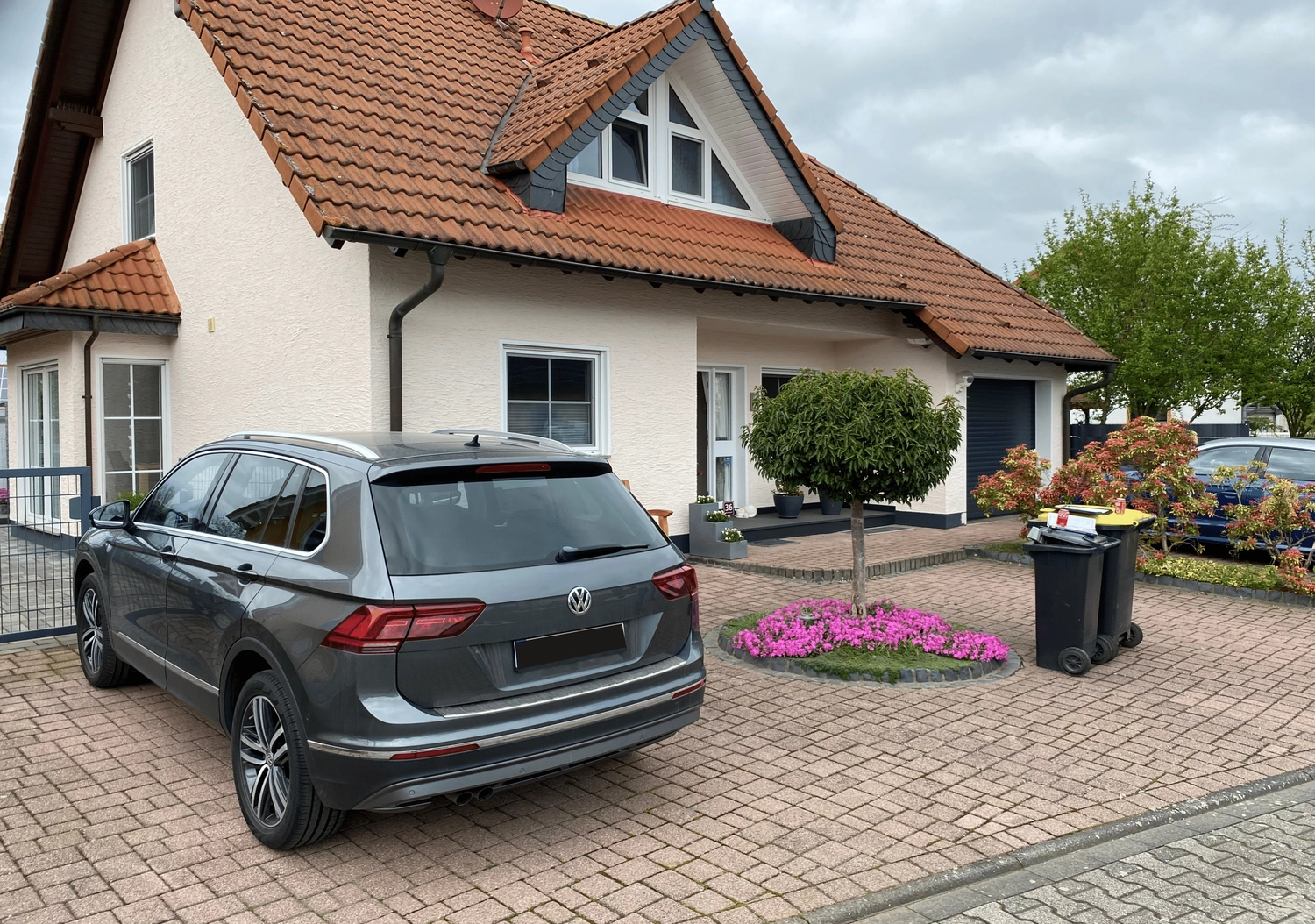 Vor dem Gartenbau durch Galabau Christoph Bollig 