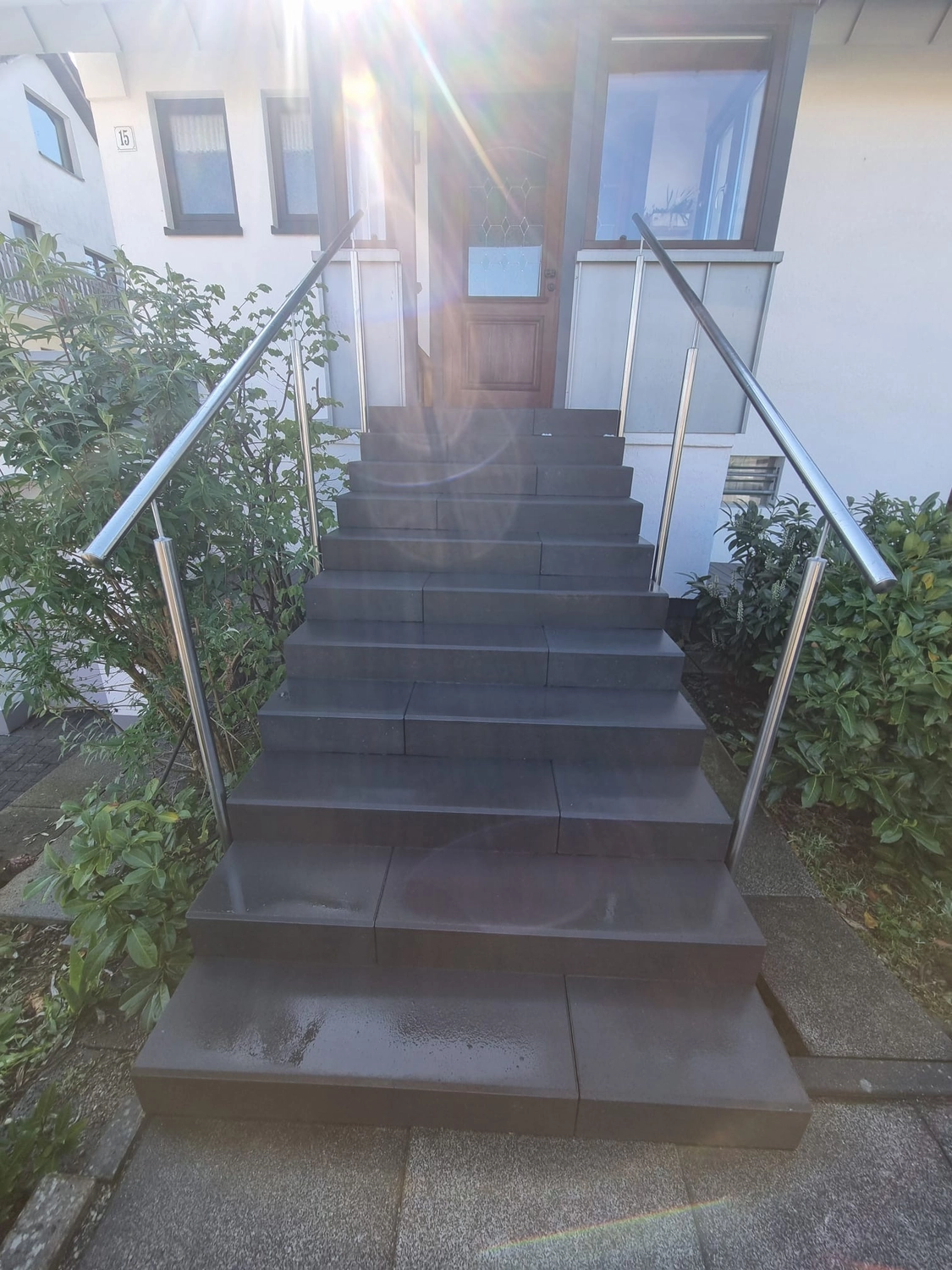 Stufenbau von Galabau Christoph Bollig