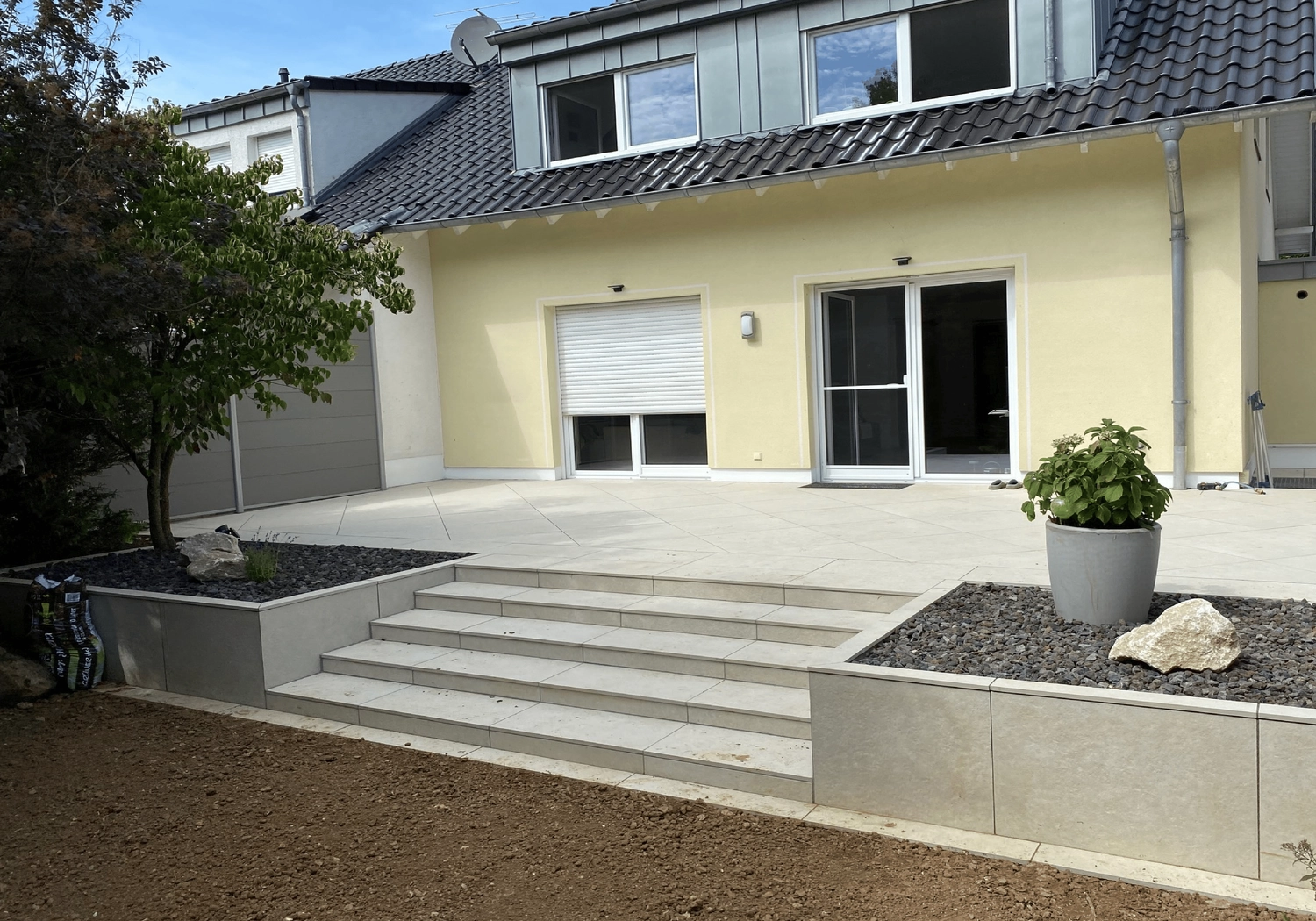 Stufenbau von Galabau Christoph Bollig